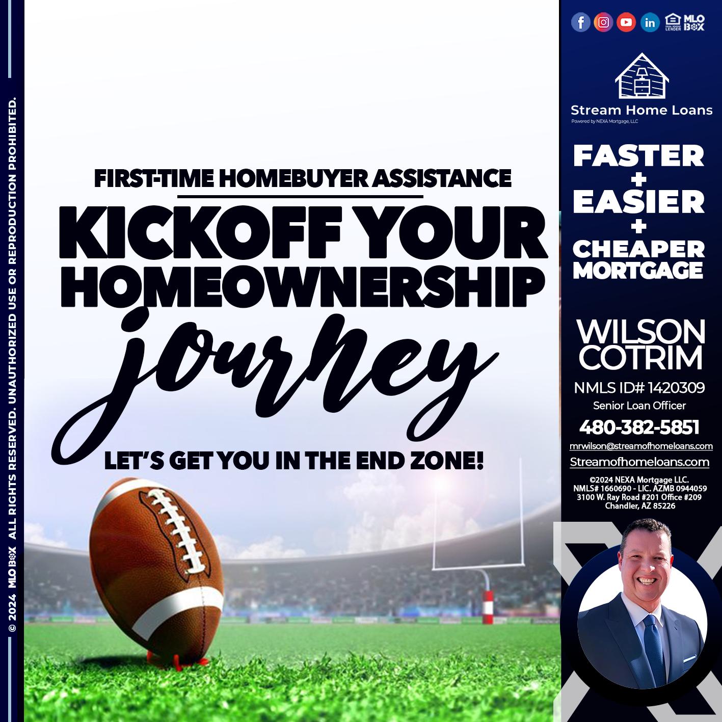 kick off - Wilson Cotrim -Senior Loan Officer