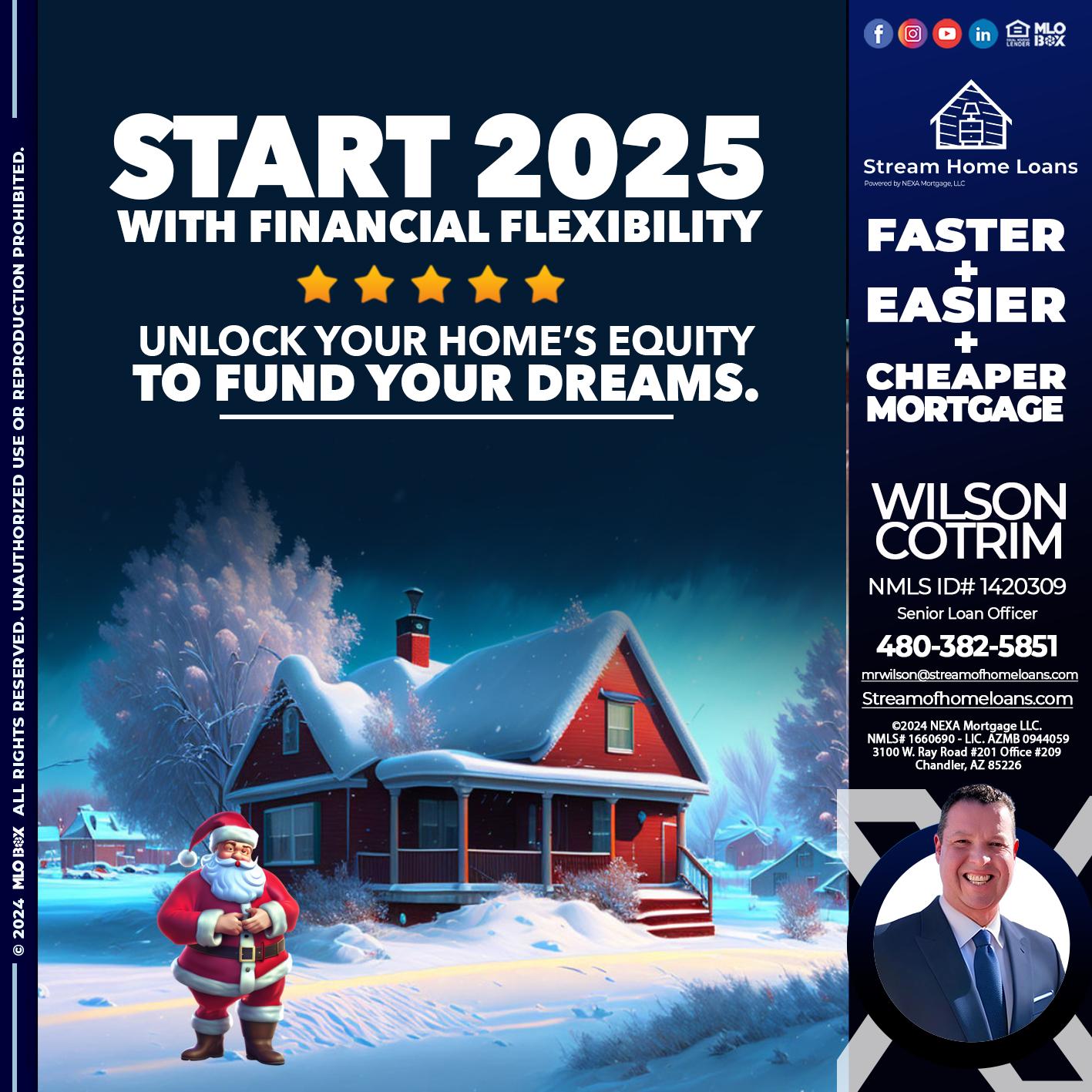 START 2025 - Wilson Cotrim -Senior Loan Officer