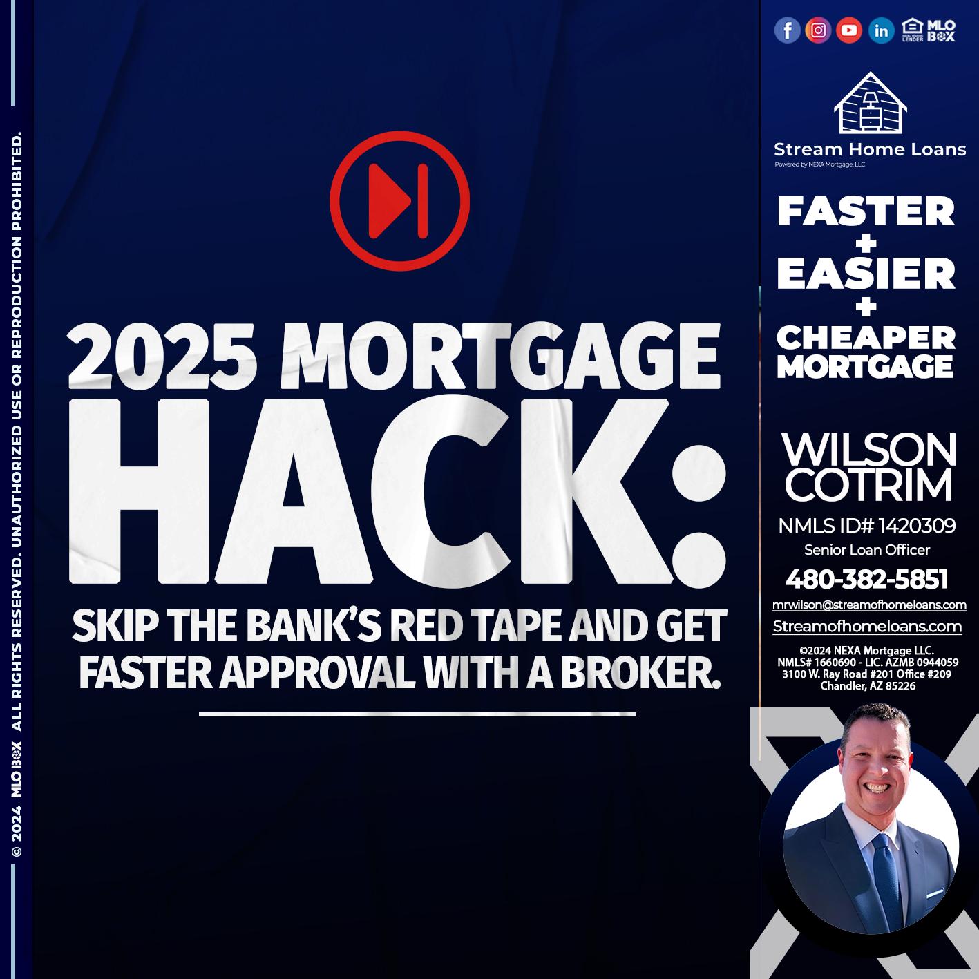 2025 HACK - Wilson Cotrim -Senior Loan Officer