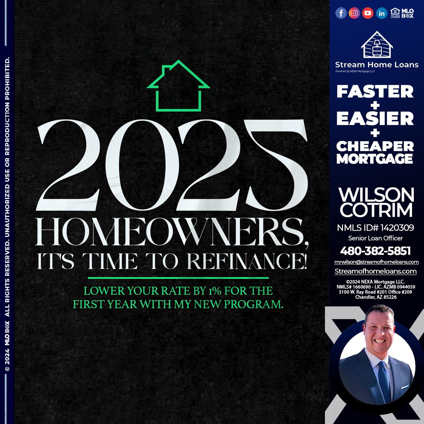 2025 HOMEOWNERSHIP - Wilson Cotrim -Senior Loan Officer