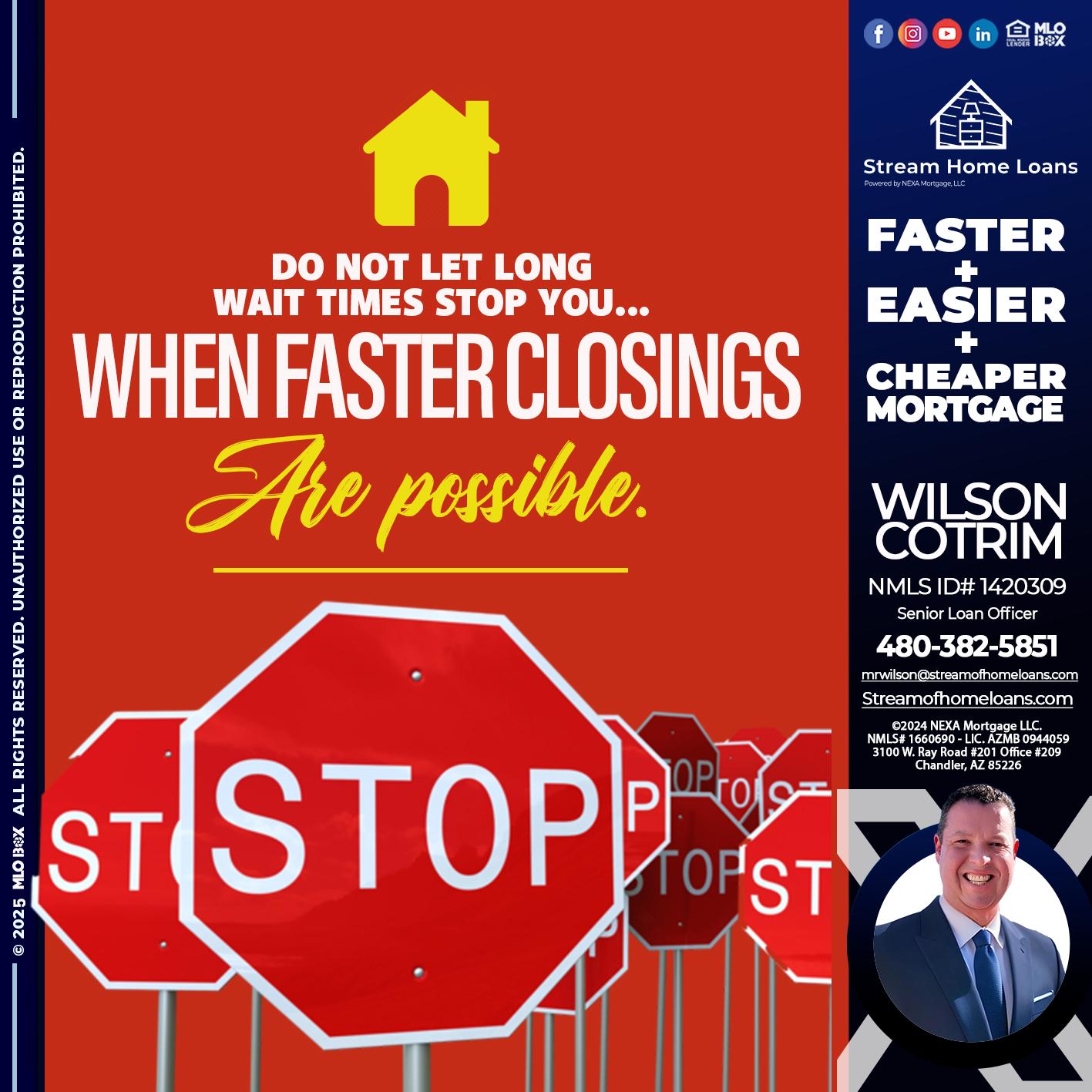 DO NOT LET - Wilson Cotrim -Senior Loan Officer