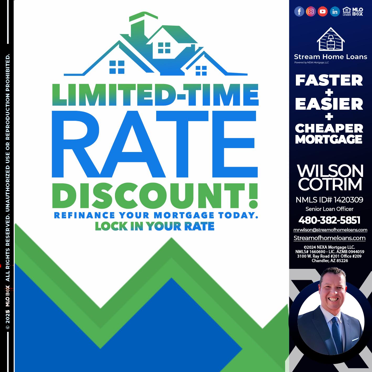 LIMITED TIME - Wilson Cotrim -Senior Loan Officer