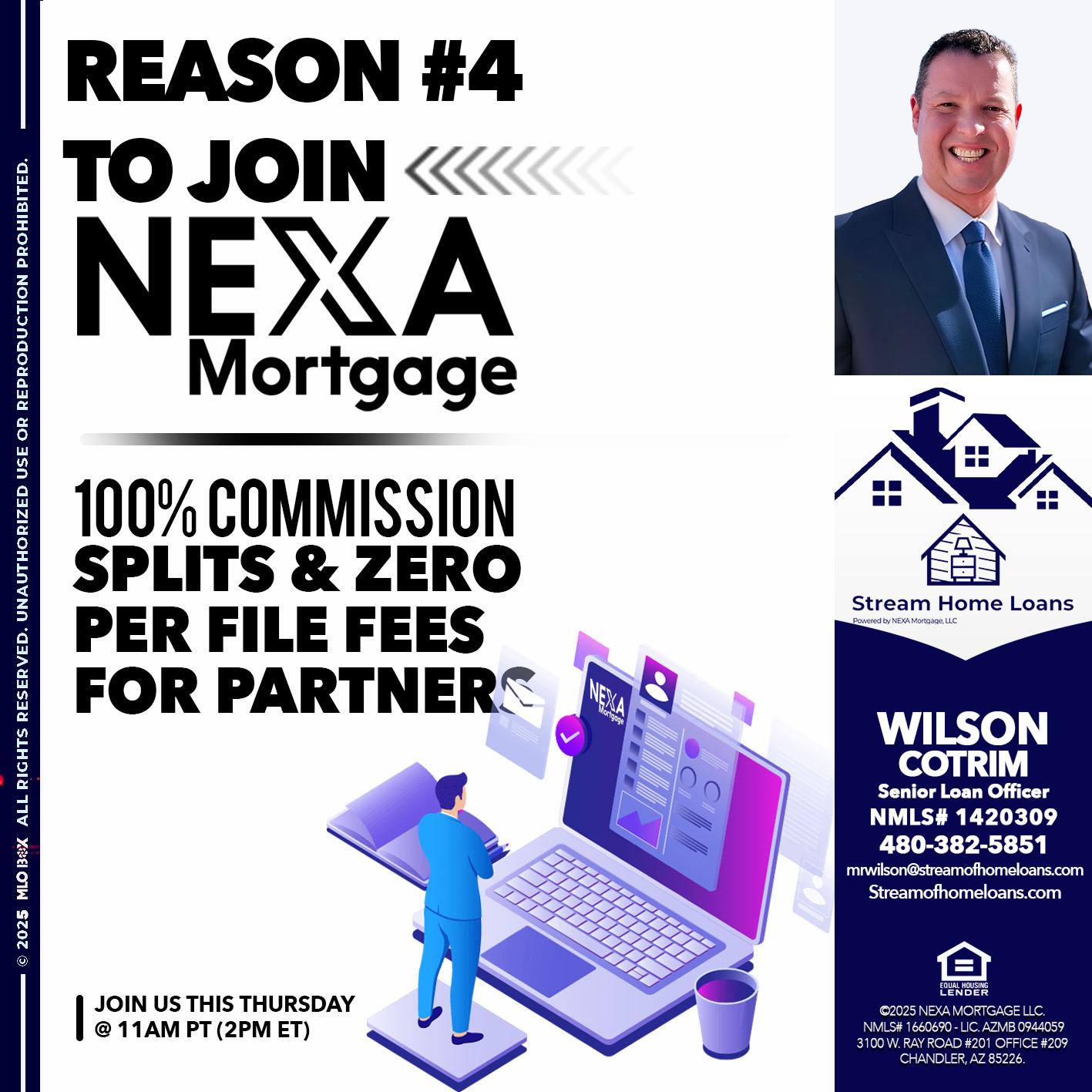 REASON 4 - Wilson Cotrim -Senior Loan Officer