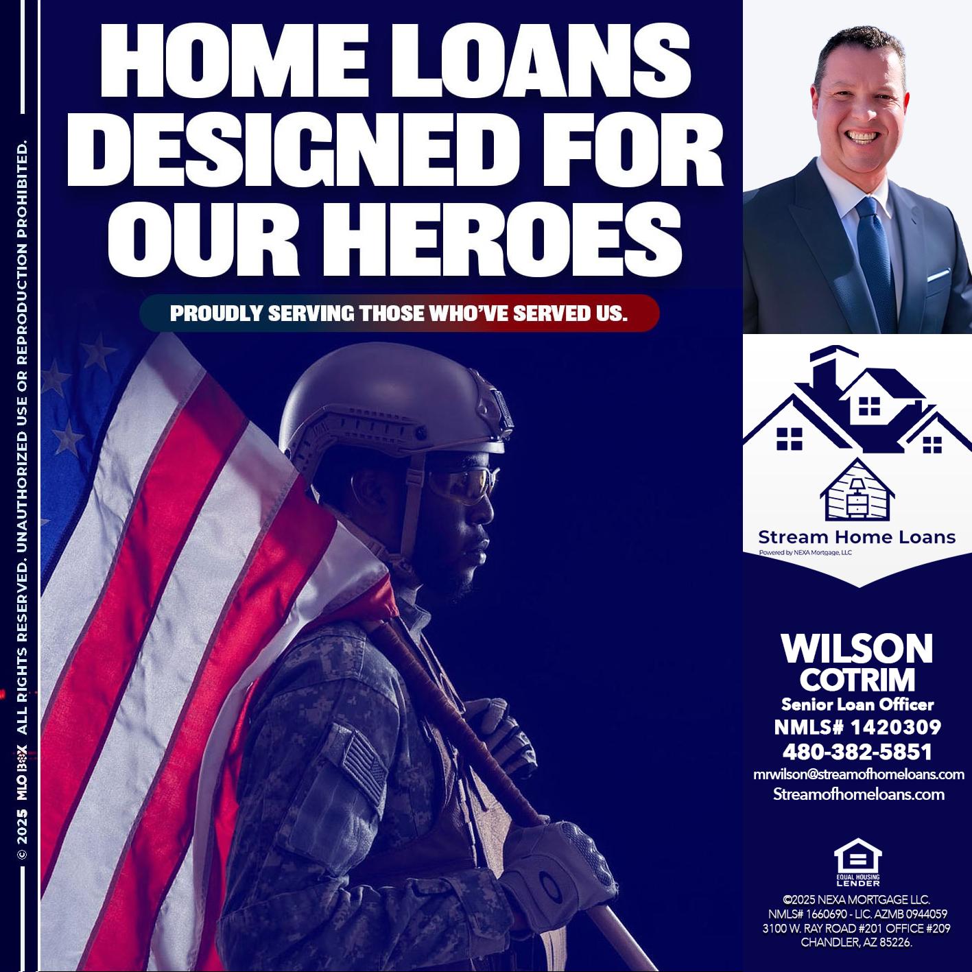 home loans - Wilson Cotrim -Senior Loan Officer
