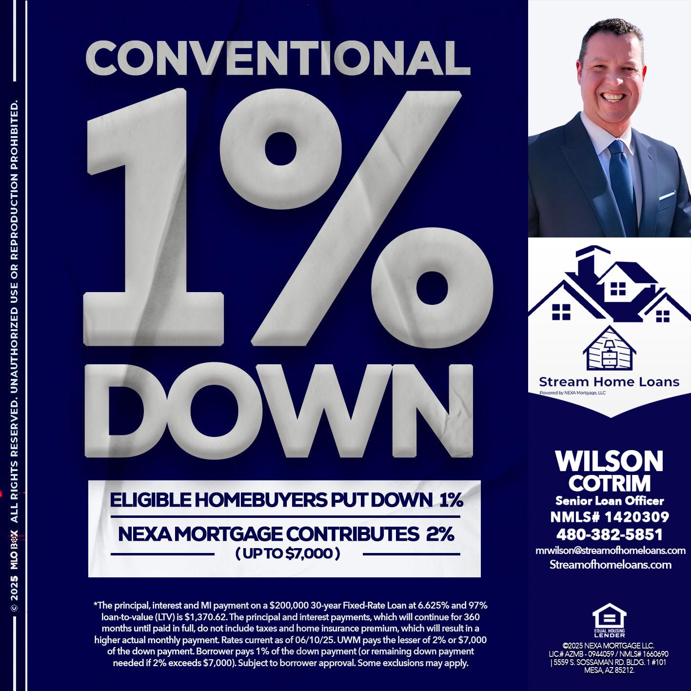 CONVENTIONAL - Wilson Cotrim -Senior Loan Officer