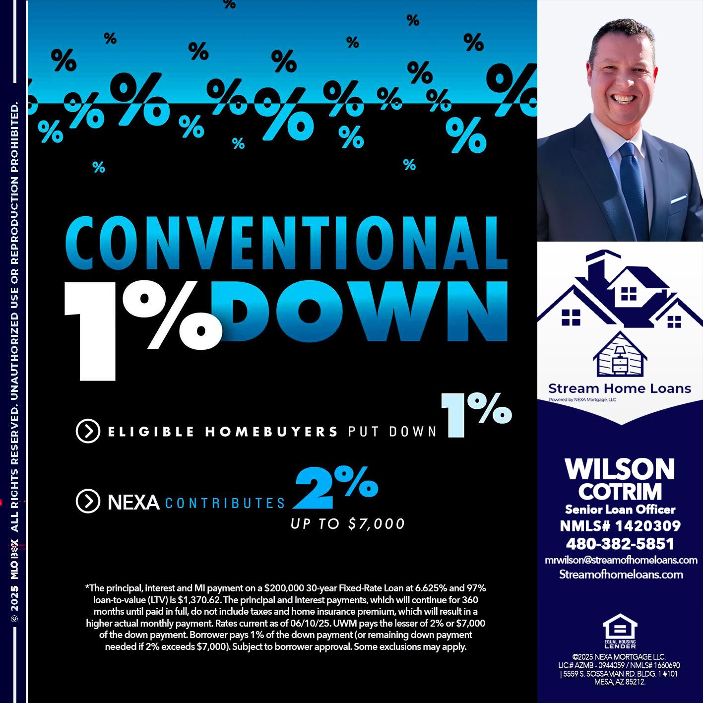 conventional - Wilson Cotrim -Senior Loan Officer