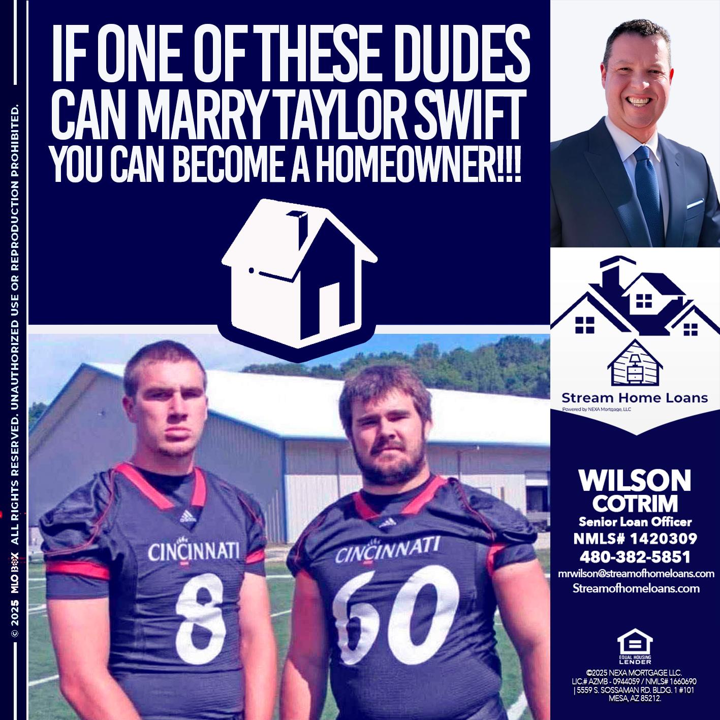IF ONE OF THESE DUDES - Wilson Cotrim -Senior Loan Officer