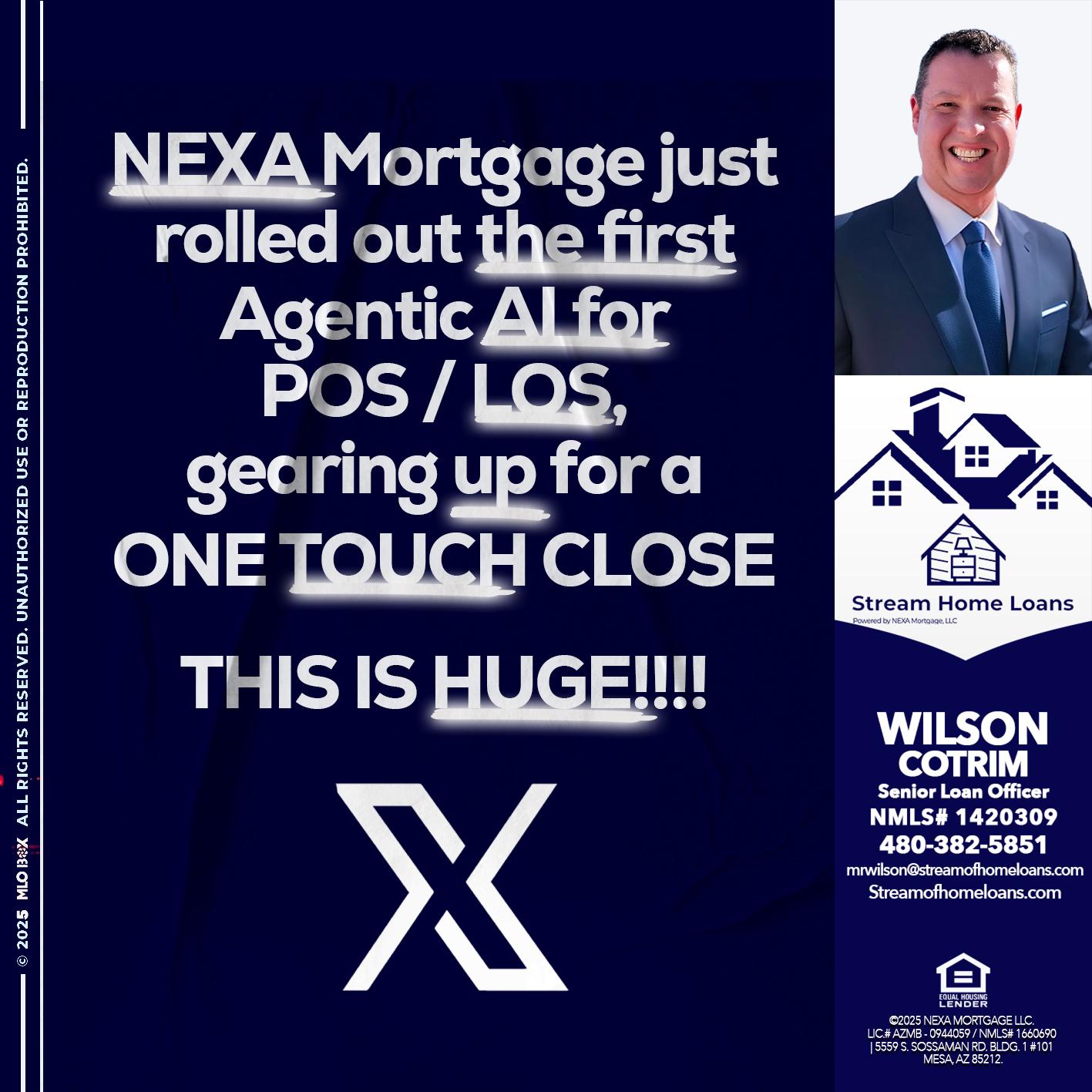 NEXA MORTGAGE - Wilson Cotrim -Senior Loan Officer