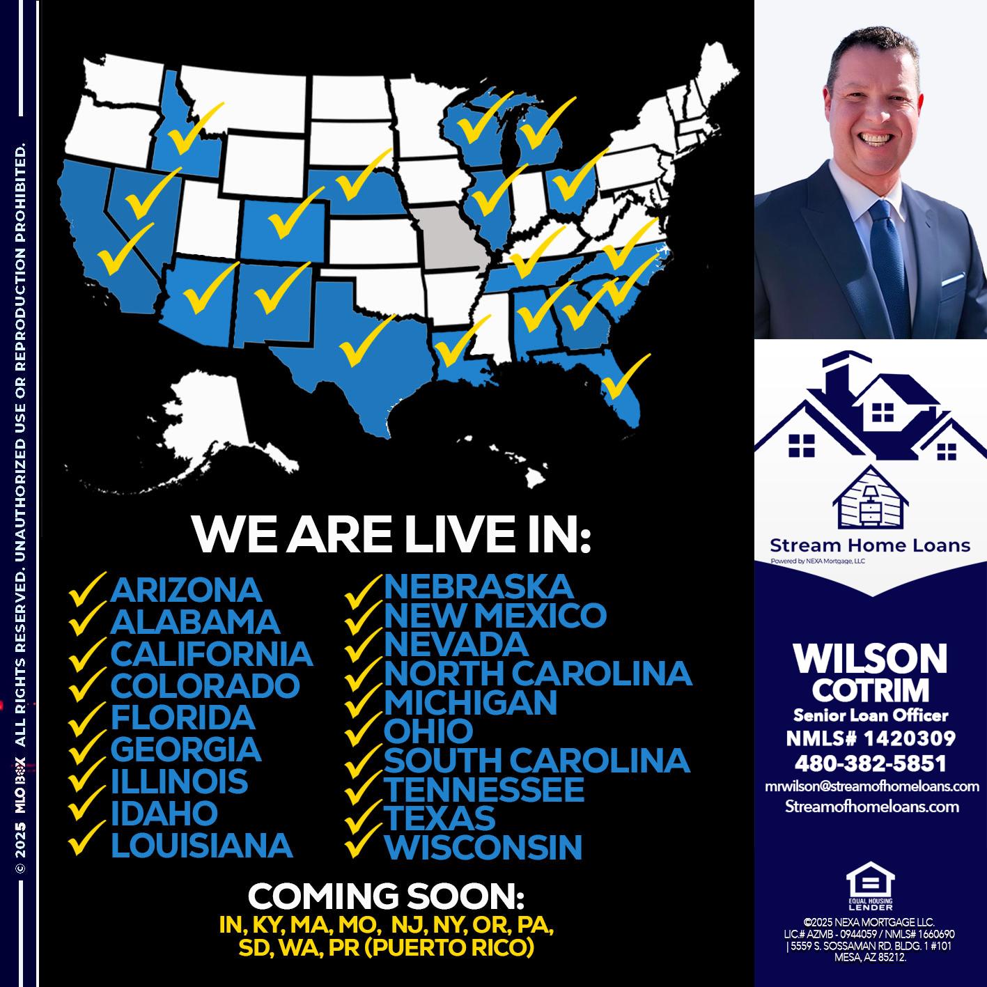 New Mexico live - Wilson Cotrim -Senior Loan Officer