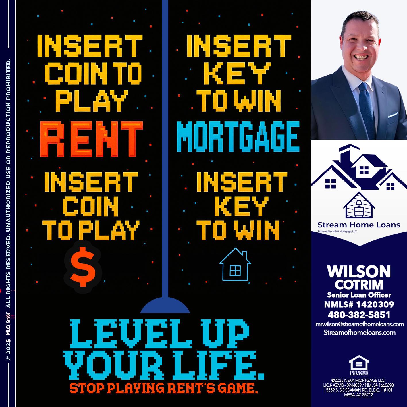 INSERT COIN - Wilson Cotrim -Senior Loan Officer