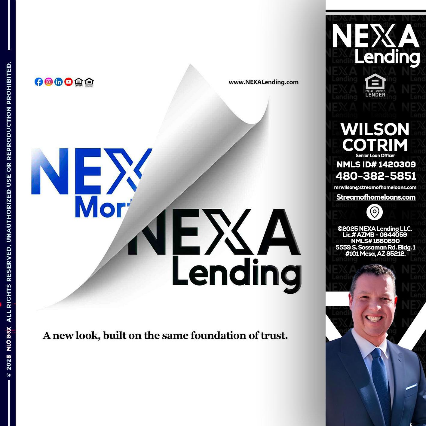 NEXA LENDING - Wilson Cotrim -Senior Loan Officer