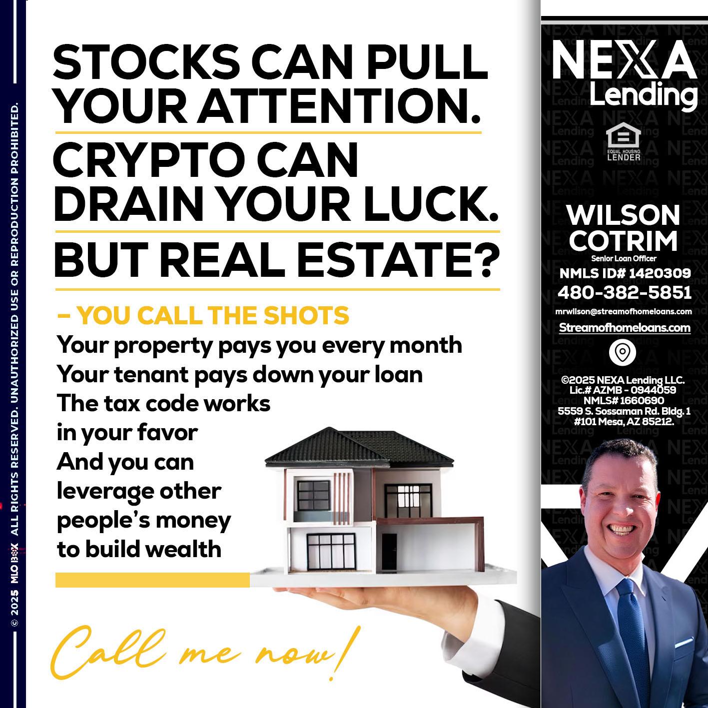 STOCK CAN - Wilson Cotrim -Senior Loan Officer