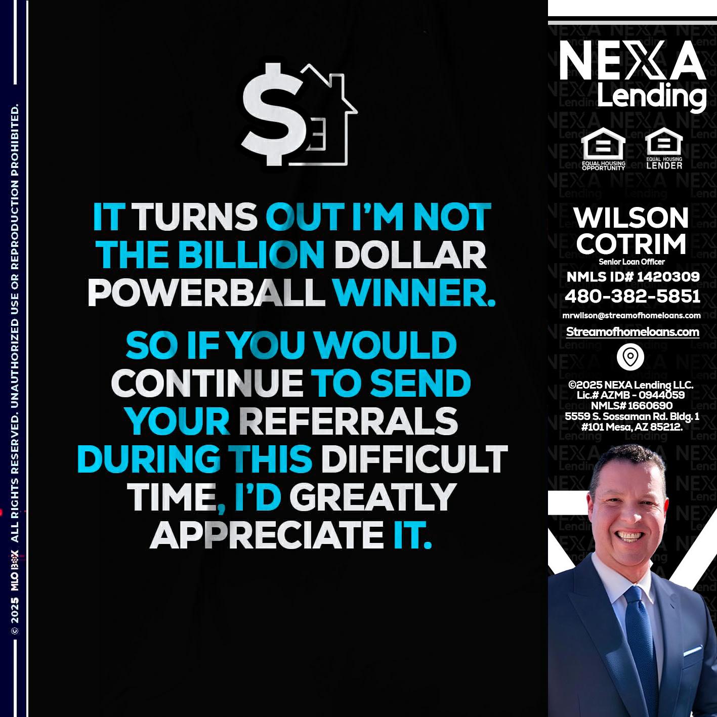 IT TURNS - Wilson Cotrim -Senior Loan Officer