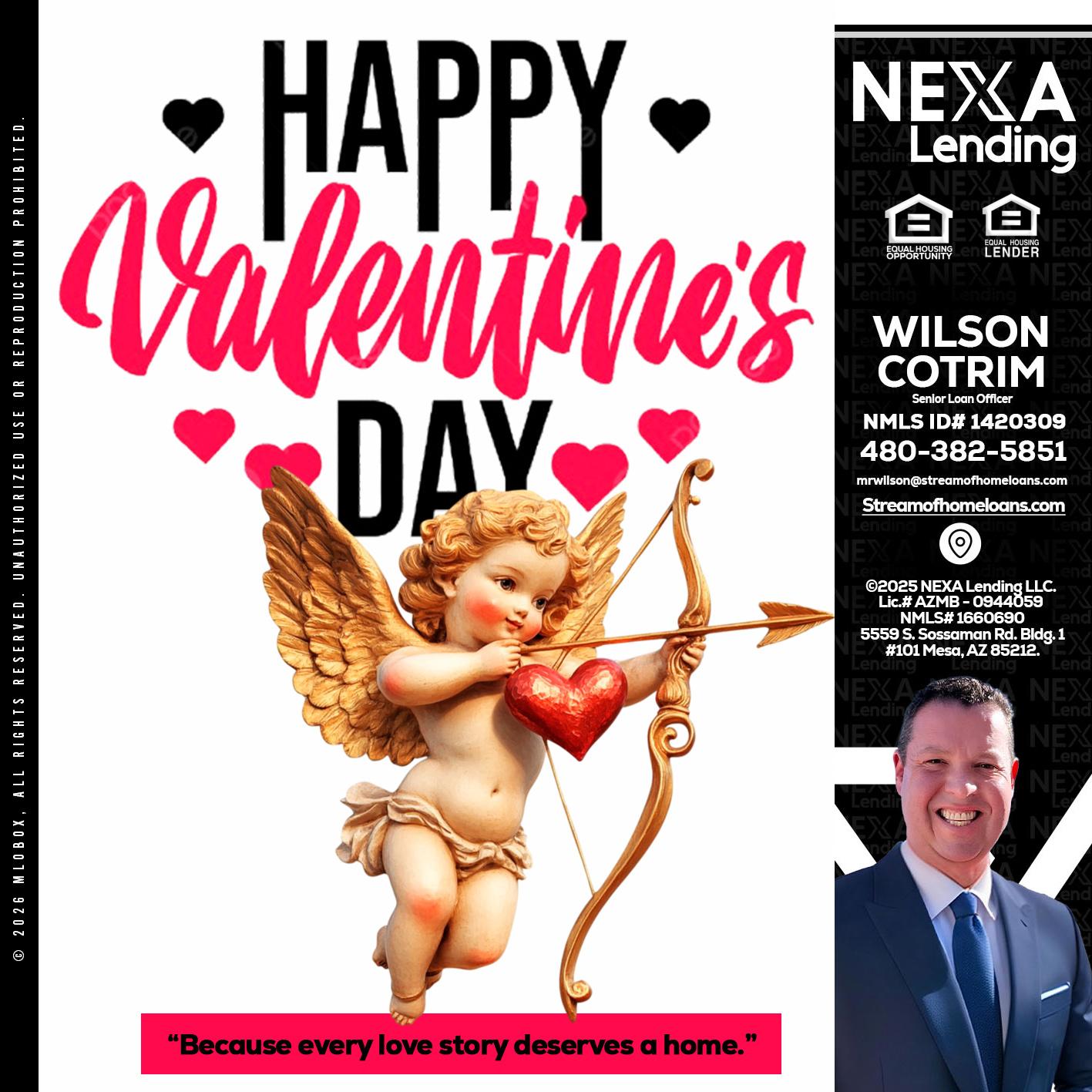 happy valentines day - Wilson Cotrim -Senior Loan Officer