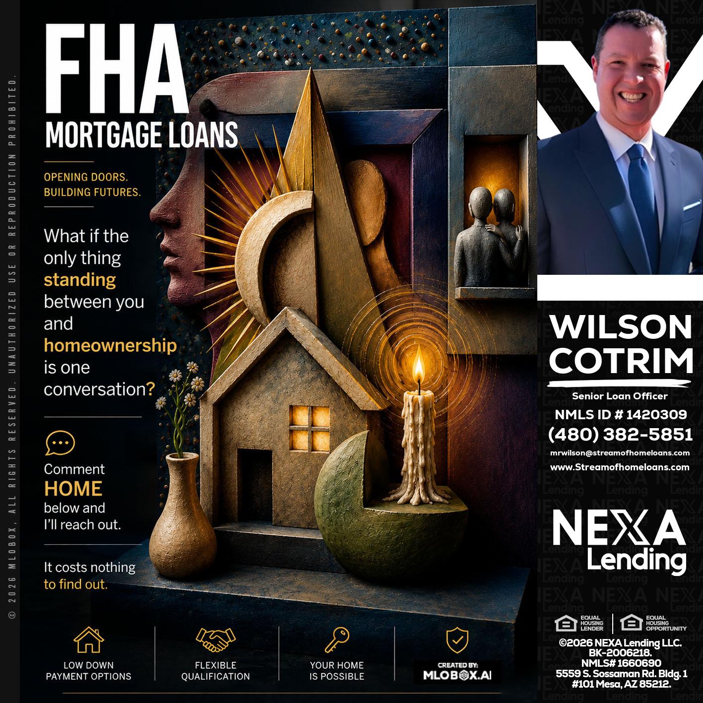 FHA - Wilson Cotrim -Senior Loan Officer