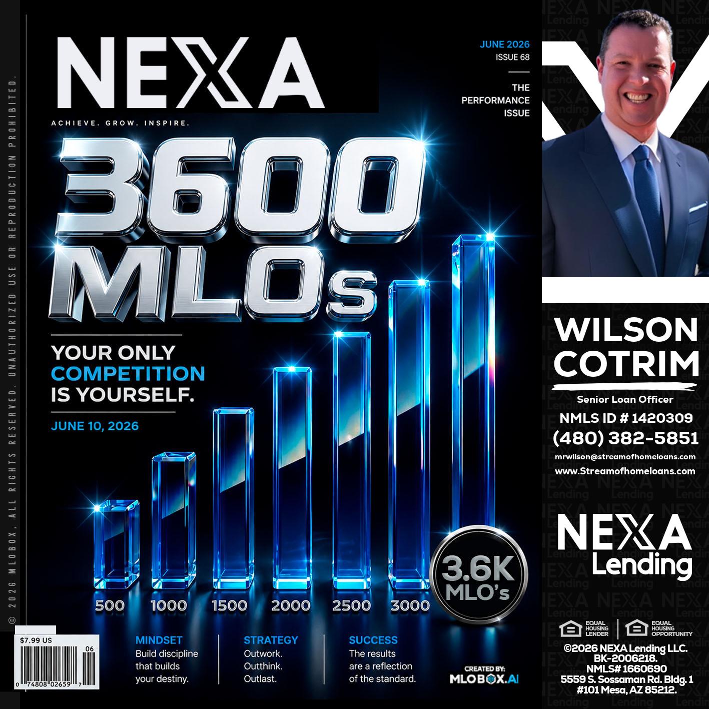 3600 MLOs - Wilson Cotrim -Senior Loan Officer