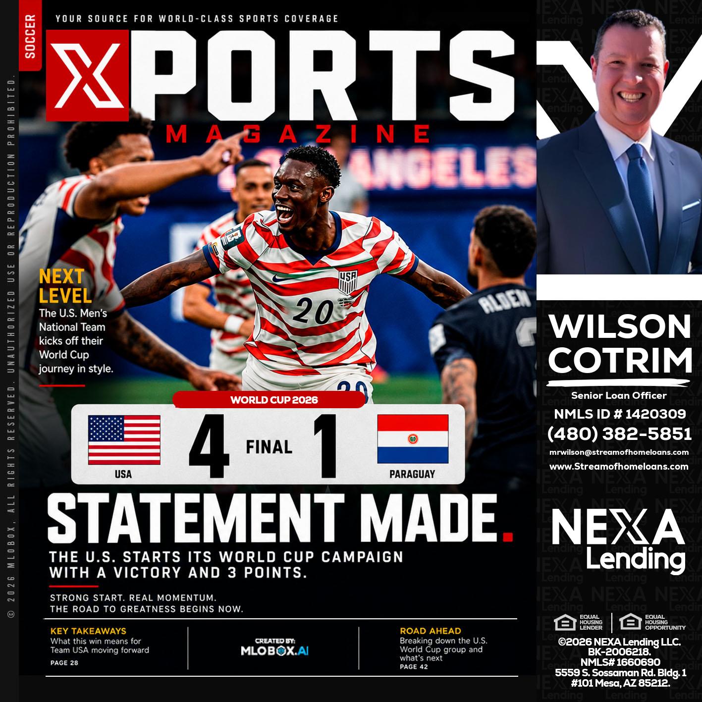 XPORTS - Wilson Cotrim -Senior Loan Officer
