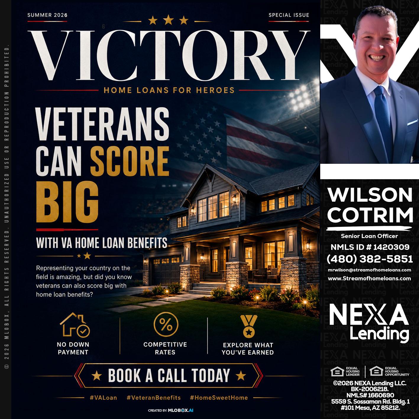 VICTORY - Wilson Cotrim -Senior Loan Officer