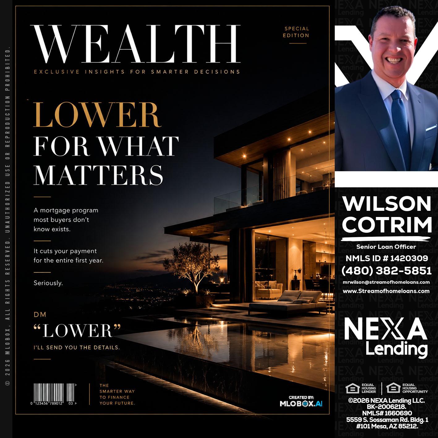 WEALTH - Wilson Cotrim -Senior Loan Officer